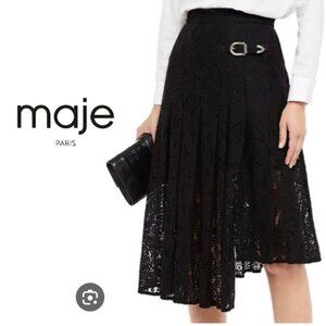 Maje Skirt on Holiday  hot Sale! Festive Elegant Jallio Assymetrical Skirt